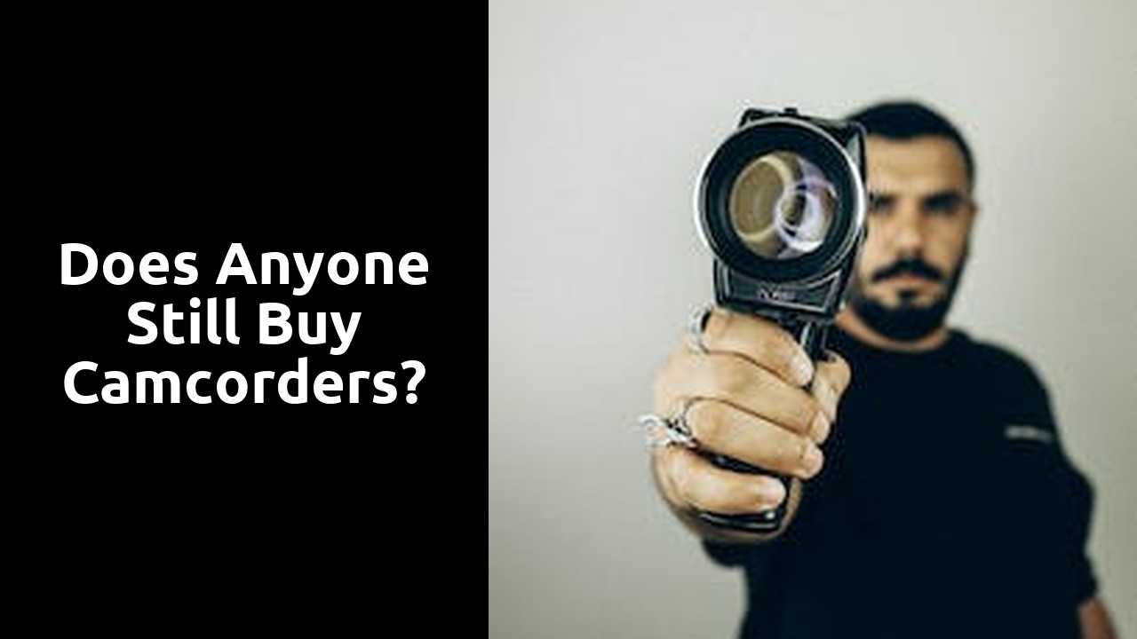 Does anyone still buy camcorders?